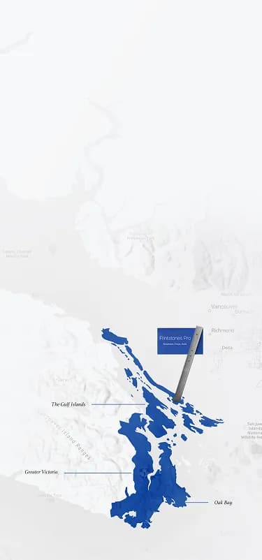 Greater Victoria Flintstones Pro service area map